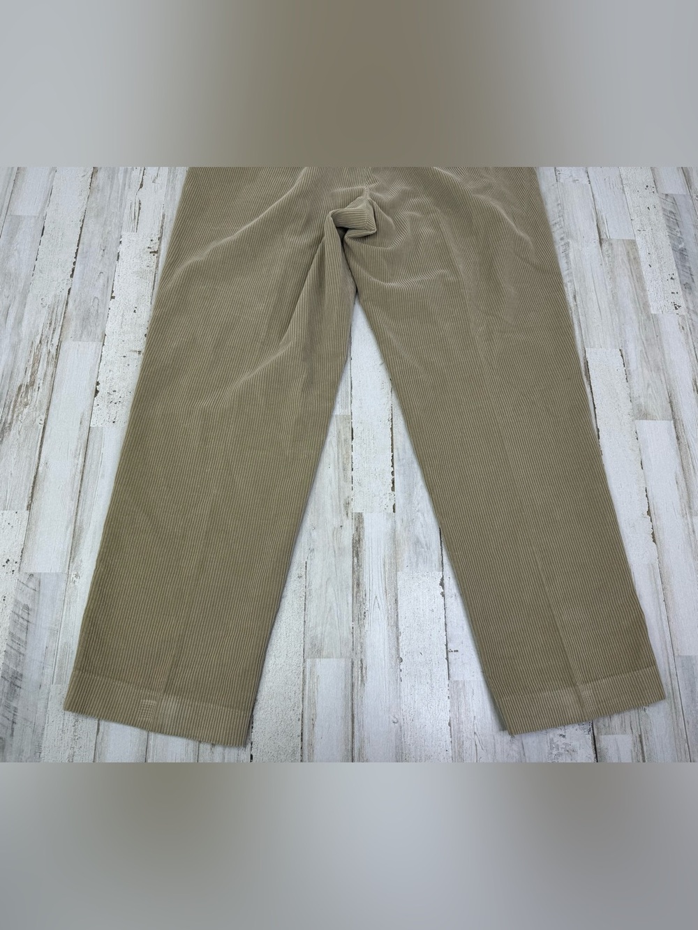 Vintage Eddie Bauer Corduroy Pants Mens 38x30 Tan Straight Leg - Picture 11 of 11